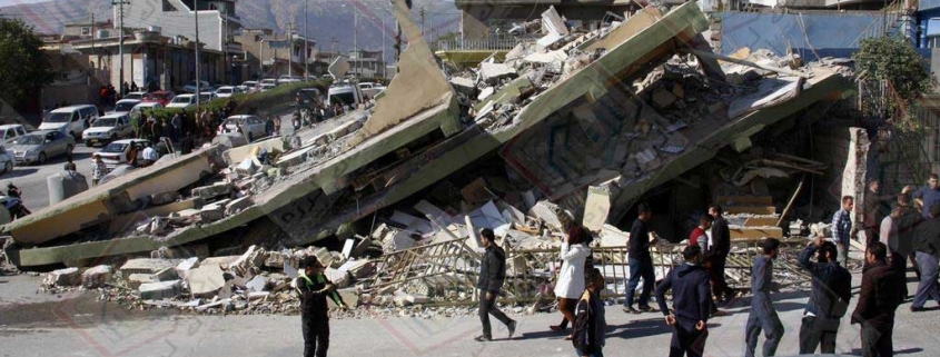 زلزله اخیر ایران و عراق